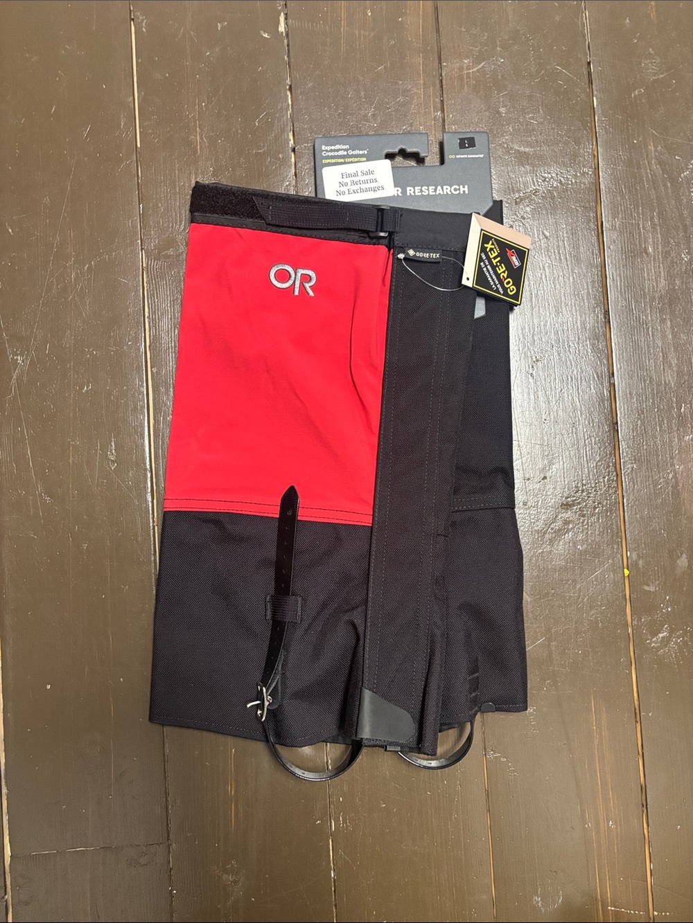 Outdoor Research Expedition Crocidile Gaiters Size Large NWT